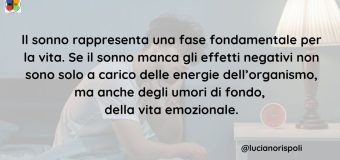 I Disturbi del Sonno. Consigli – Luciano Rispoli Psicologo Psicoterapeuta Funzionale